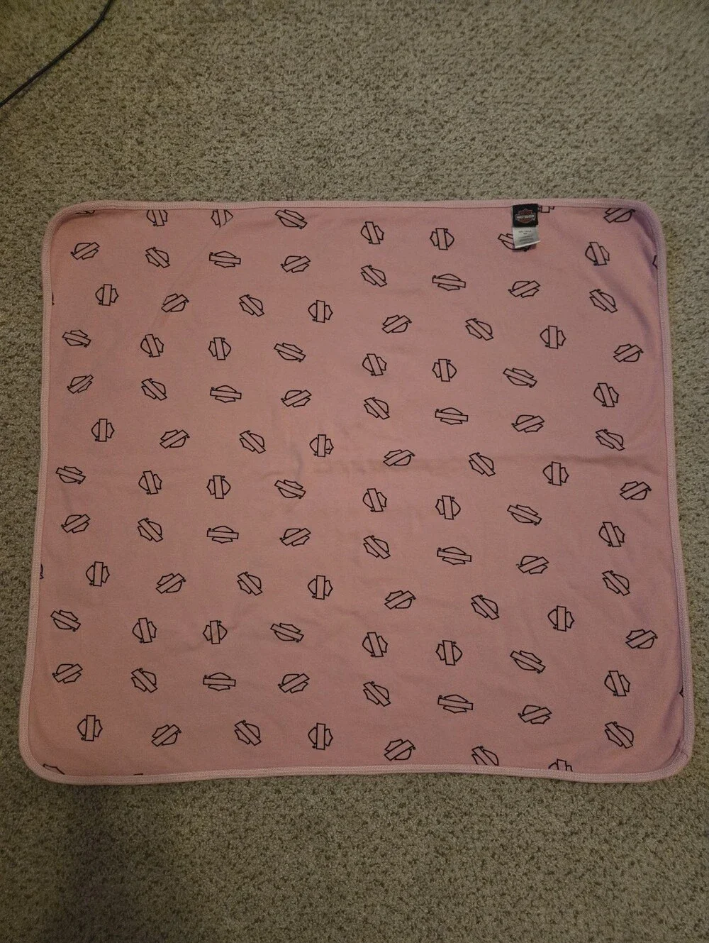 Harley Davidson Baby Blanket Motorcycle Bikes Biker Baby Girl Receiving Blanket